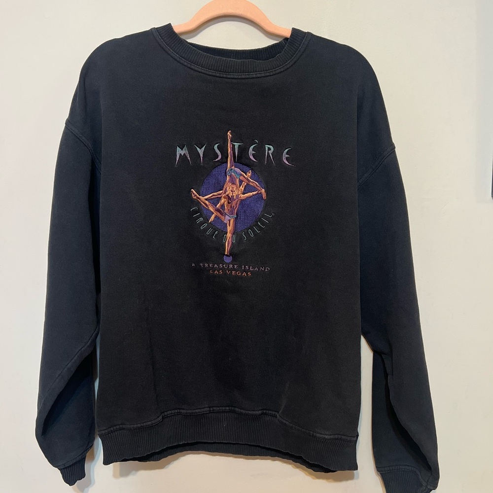 Cirque du Soleil Mystere Embroidered Crewneck Sweatshirt - Size Medium